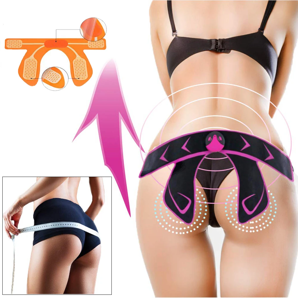 Butt Lifter Stimulator Trainer Hip Buttock Trainer Muscle Training Gear Equip Smart Fitness Abdominal Unisex Stickers Massager