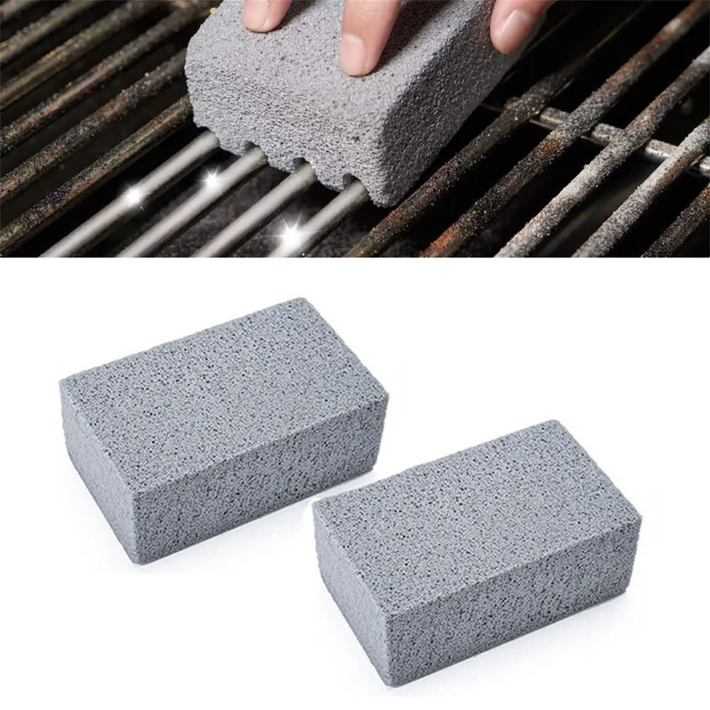 New BBQ Tools Stains Decorate Gadgets Barbecue Cleaning Stone Brick Block Decontamination Tool Grease Cleaner | Дом и сад