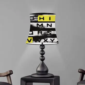 

Household Modern Cloth For The Living Room 3D Digital Math Prints Nordic Lampshade For Floor Lamp Holder Custom Dropshipping