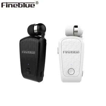 

Fineblue FQ-10 Wireless Bluetooth Earphone Handsfree Noise Reduction Retractable Clip-on Earbuds Handset Long Standby