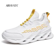 

Breathable Sneakers Men Running Shoes Comfortable Male Walking Footwear Increasing Height Casual Sports Shoes Lace-up Platform