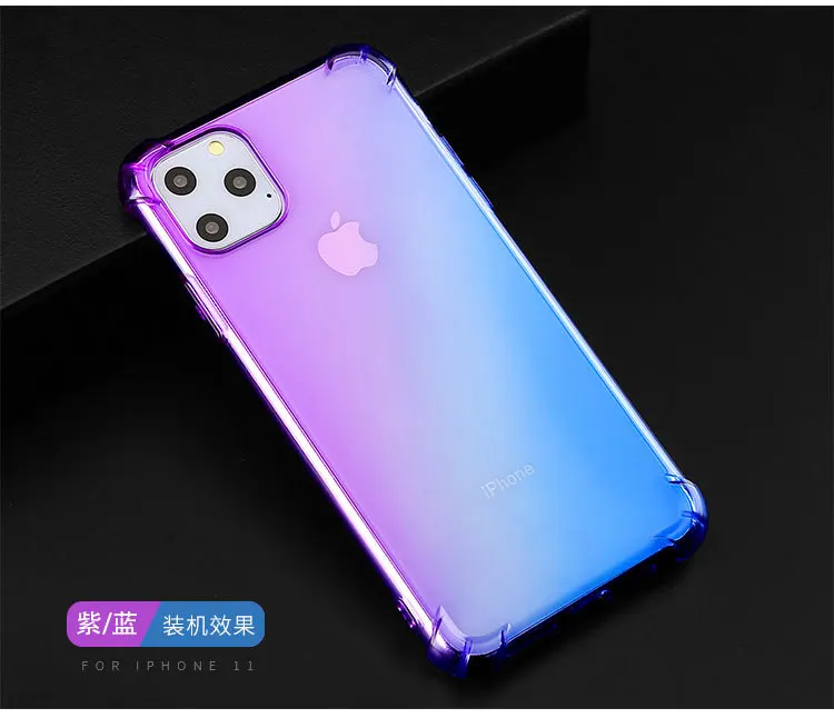 Graient чехол для телефона iPhone 11 XS Max Мягкий силиконовый чехол для iPhone 6 s 7 8 X XS XR чехол 6 s 7 8 Plus