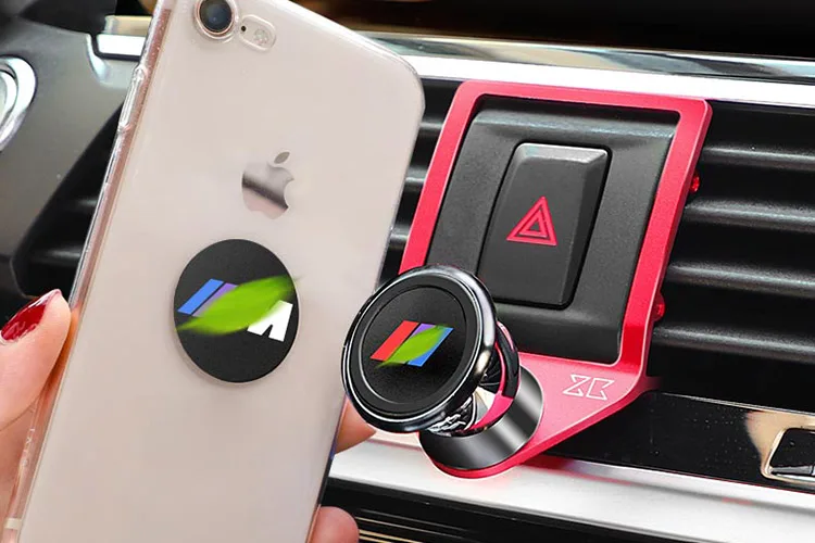 3 цвета алюминиевый сплав для BMW X3 X4 G01 G02 Автомобильный Центр вентиляционное отверстие держатель мобильного телефона аксессуары