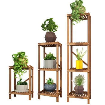 

Shelf Household Indoor Single Simplicity A Living Room Wood Shavings Frame Monolayer Landing Type Many Function Flower Rack