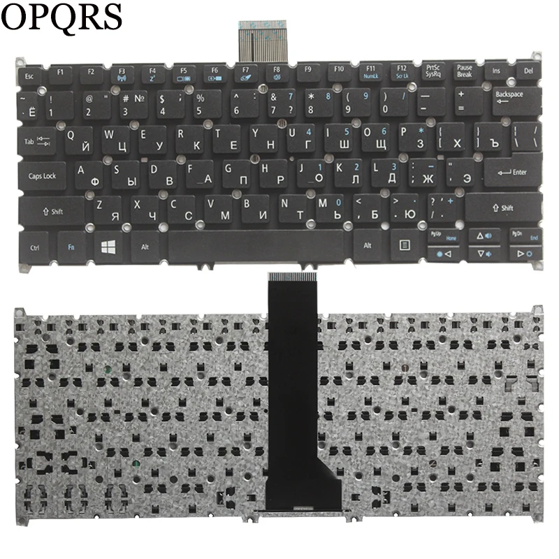 Новая русская клавиатура для Acer Aspire V5-122 V5-122P V5-111P V5-132 132P V13 V3-371 E11 E3-112 E3-111 RU |