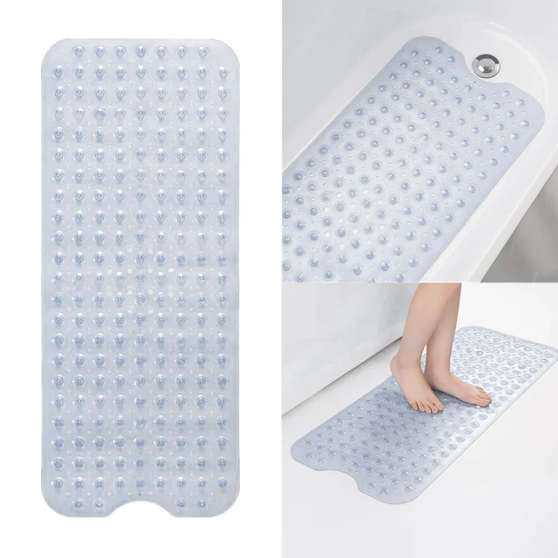 

PVC Non-slip Mats 40X100CM Shower Safety Anti Slip Mat Swimming Pool Accessories For Hot spring pond Kids/Elderly /Disabled