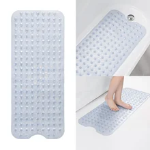 PVC Non-slip Mats 40X100CM Shower Safety Anti Slip Mat Swimming Pool Accessories For Hot spring pond Kids/Elderly /Disabled