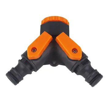 

3 Way Valve Water Diversion Controller Distributor Connector Garden Yard Tap Hose Pipe Splitter Garden Irrigation Parts