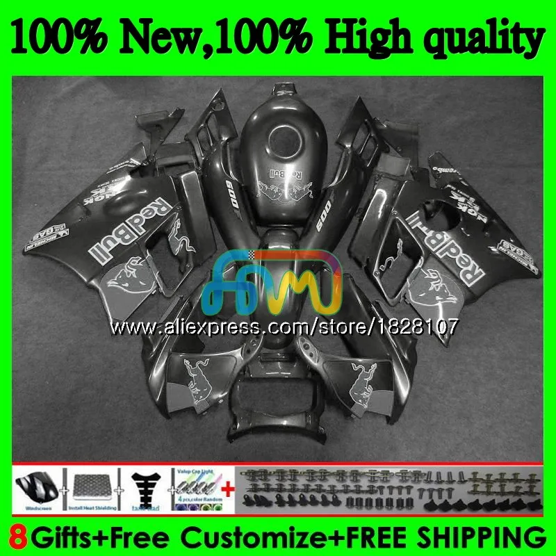 Комплект+ майка для HONDA CBR600F3 600CC CBR 600F3 97 Горячая полный серый 98 1997 1998 3BS. 248 CBR600 CBR 600 FS F3 95 96 1995 1996 обтекатели