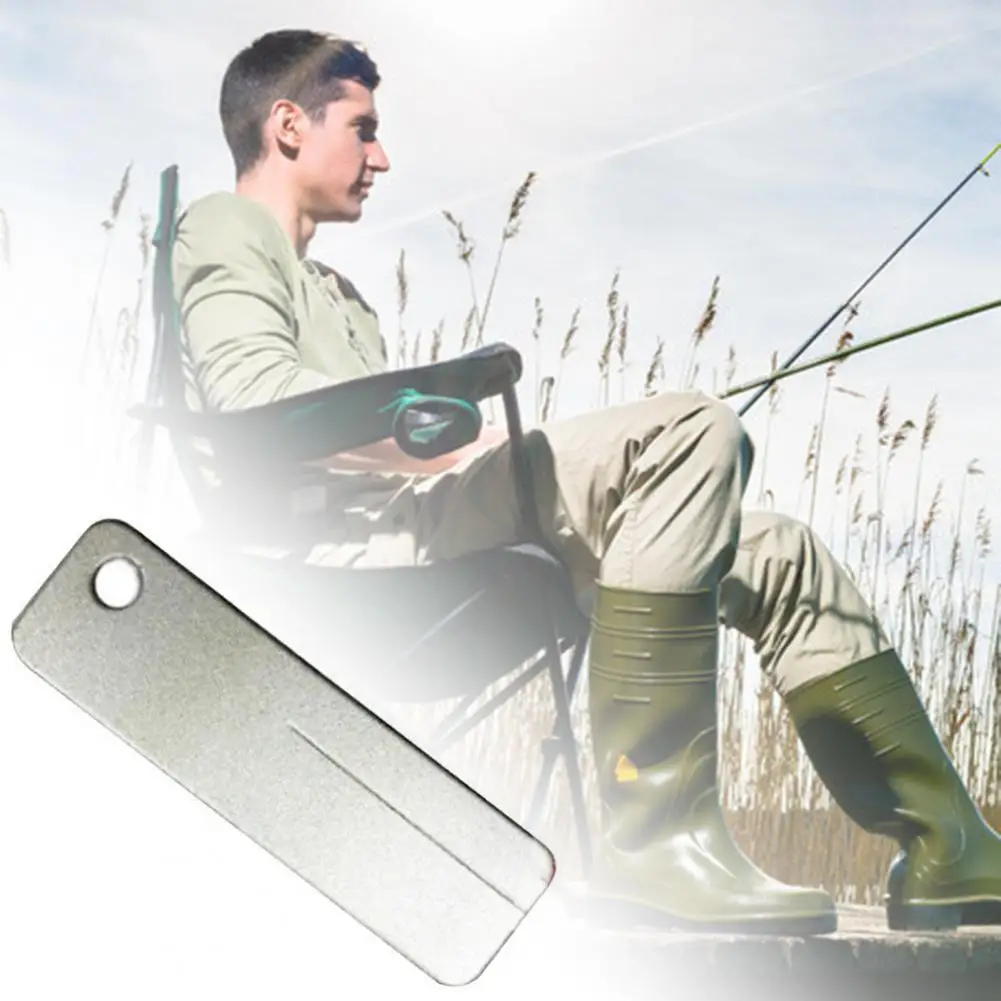 Fishing Hook Sharpener Portable Diamond Stone Fish Hook Sharpen Tools Knife Whetstone Keychain for Outdoor Fishing Accessories