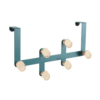 

Hooks Storage Multifunction Organizing Clothes Easy Use Home Door Hanger Decoration Punch Free Space Saving No Trace Non Slip