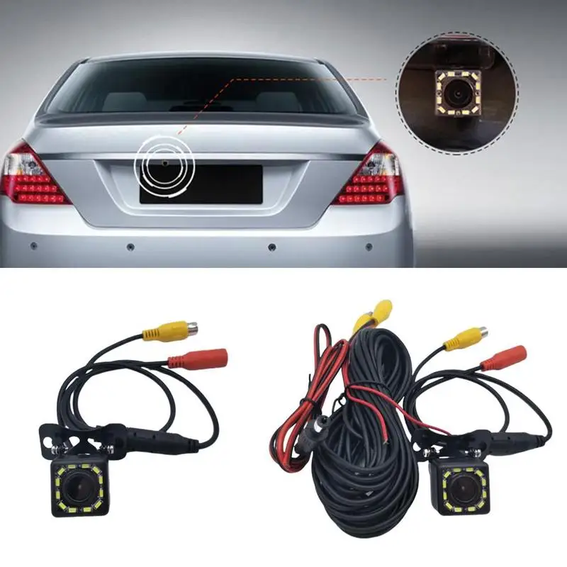 Waterproof IP 66 170°Car Rear View Camera Parking Assistance CCD LED Backup Hot
