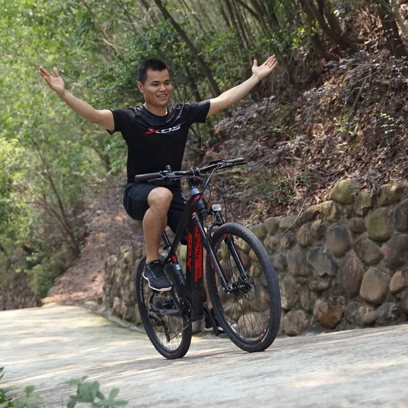 27.5inch electric mountain bicycle 36v240w mid-motor emtb Electric power sensing ebike off-road Ultralight aluminum alloy frame