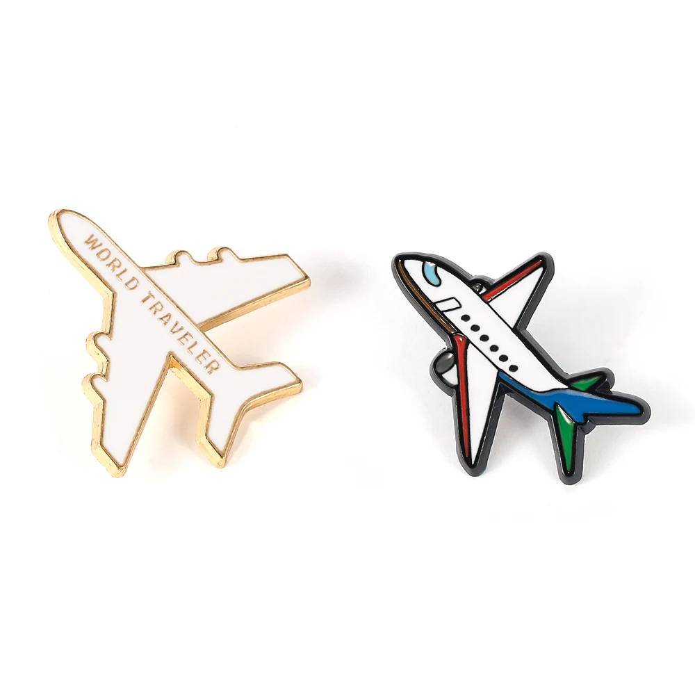 Plane Brooch Women Jewelry Airplane Brooch Pins Plane Airplane