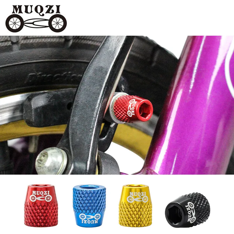 MUQZI 4 шт. MTB дорожный велосипед M6 тормозные колодки винты Болты V блоки алюминиевый