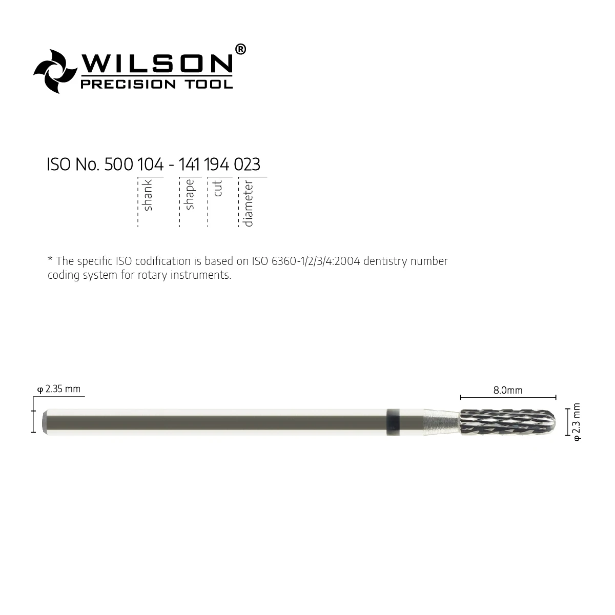 Рисунок 4 - Точный инструмент WILSON 5001501-ISO 141 194 023