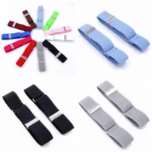 100 пар/лот, Одноцветный рукав, держатель 2,5 см, эластичная повязка на руку, противоскользящий рукав, подвязка, гетры для рук, Мужская регулируемая повязка на руку