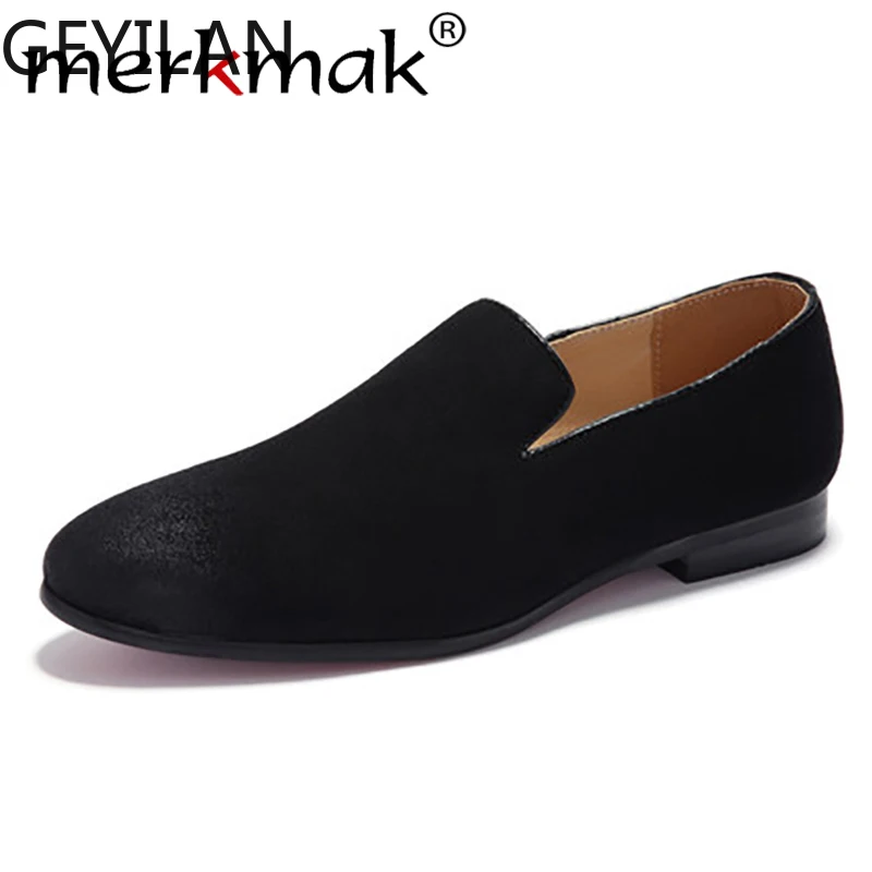 

New Point Toe Mix Color Men Patent leather casual shoes Men party and wedding Loafers 2019 Men's Flats Summer Breathable Flats