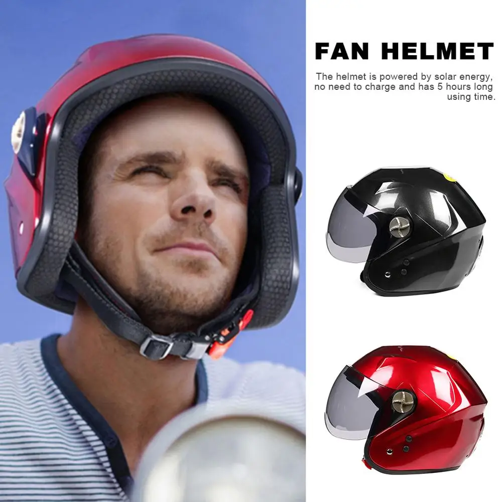 Мотоциклетный Полнолицевой шлем с солнечной батареей умный Bluetooth летний