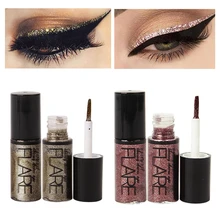 Блестящая жидкая подводка для глаз, водостойкая стойкая блестящая подводка для глаз, макияж, цвет серебристый, розовый, золотой, пигментные карандаши для век, косметика