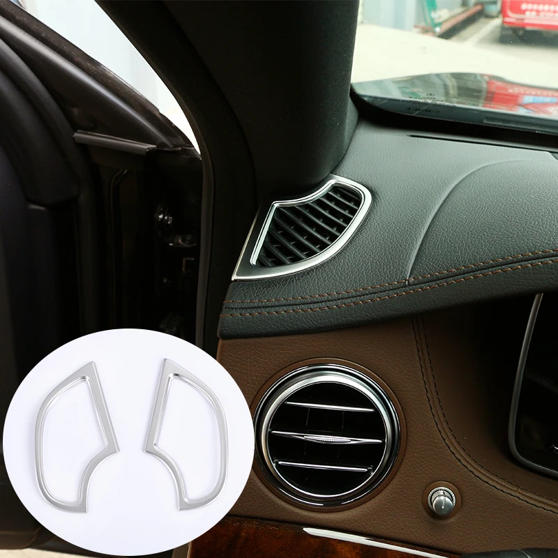2 шт. хромированные накладки на приборную панель Mercedes Benz W222 S Class 600 500 400 350 |