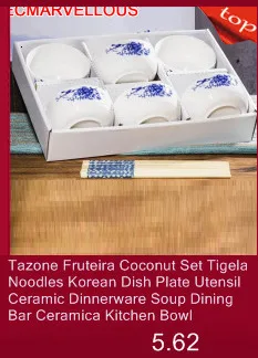 Посуда контейнер для еды Столовые приборы Tazone Keuken аксессуары Ramen лапша Cuenco суп керамическая посуда кухонная чаша