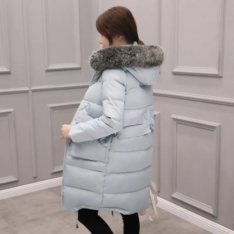 

2020 Women's Warm Coat Winter Jacket Women Plus Size 7XL Female White Duck Down Coats Abrigo Mujer WXF127