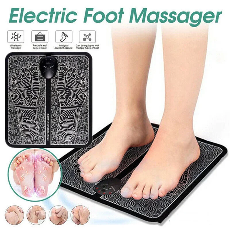 Ems Foot Massage Cushion Electric Intelligent Pulse Acupuncture Mat