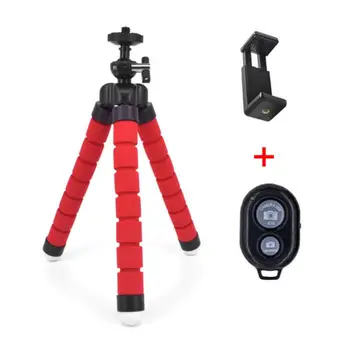 

Mini Portable Tripod Holder Protable Phone Tripod Mini Flexible Octopus Tripod For IPhone Samsung Xiaomi Huawei Smartphone