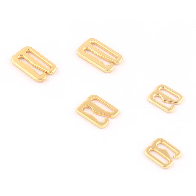  12mm Silver Swimsuit Bra Strap G Hooks Replacement Bra Strap  Slide Hook for Swimwear Lingerie Bra Making Metal Adjuster Bra Buckle DIY  30pcs : Clothing, Shoes & Jewelry