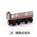 TMS 025 1 шт. Паровозик волшебный трек деревянный Паровозик Hot Wheels Томас и друзья для детей подарок для детей 48 типов на выбор Паровозик Emily Wood Train - Цвет: TMS 025