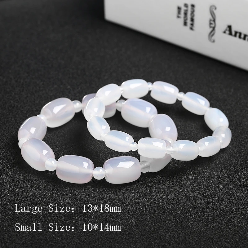 13*18mm/10*14mm Natural Stone Strand Beads Bracelet Reiki Healing Natural - Image 3