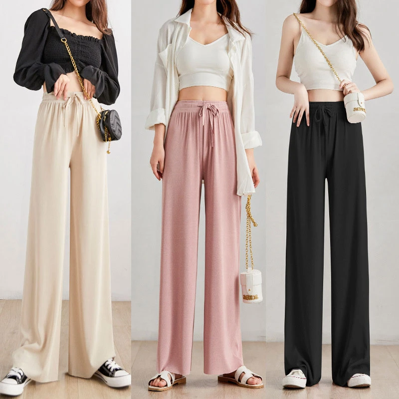 ladies thin summer trousers