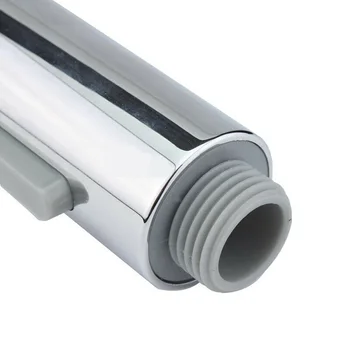 

Replacement Kitchen Shower Head Dish Shower 2 Spray Types Silver Faucet Water Swivel Head Kitchen Faucet Adapter Bubbler