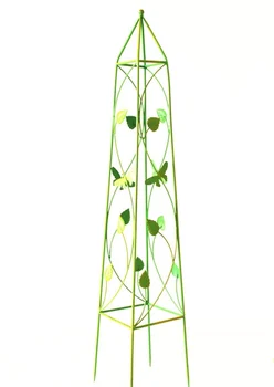

European wrought iron flower stand floor type plant climbing frame old climbing frame outdoor garden balcony clematis bracket