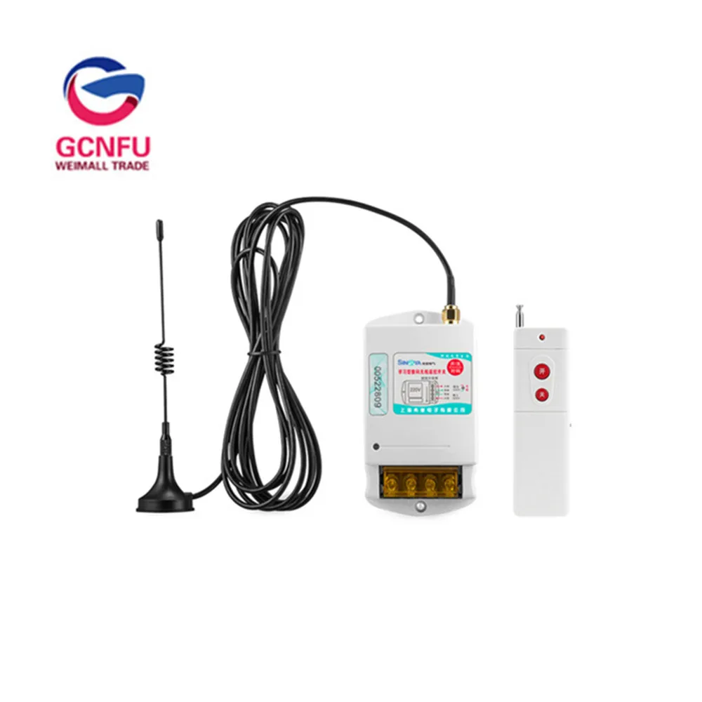 

Wholesale High Power Intelligent Controller AC 380V 220V 5KM 5KW Water Pump Wireless Remote Control Switch Free Shipping