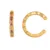 Bohemia Stackable C Shaped Rhinestone Ear Cuff Earrings 9
