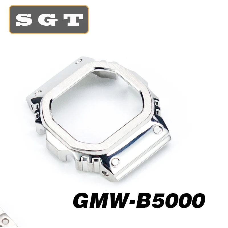 Ремешок для часов и ободок GMW-B5000 чехол из нержавеющей стали высокое качество 316L металлический ремешок стальной ремень инструменты