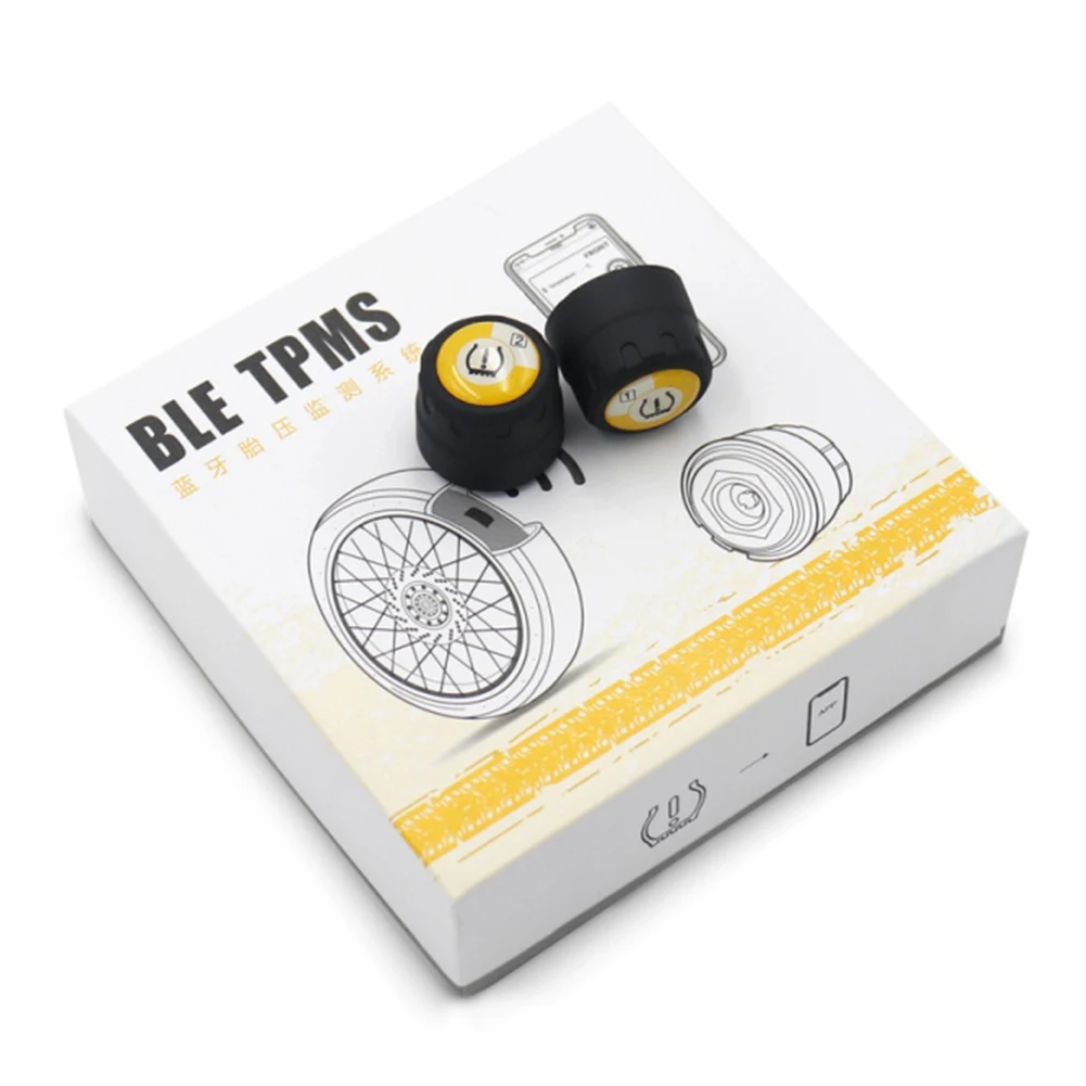 Автомобильный TPMS Bluetooth монитор давления в шинах внешний датчик для Android IOS монитор давления в шинах монитор давления