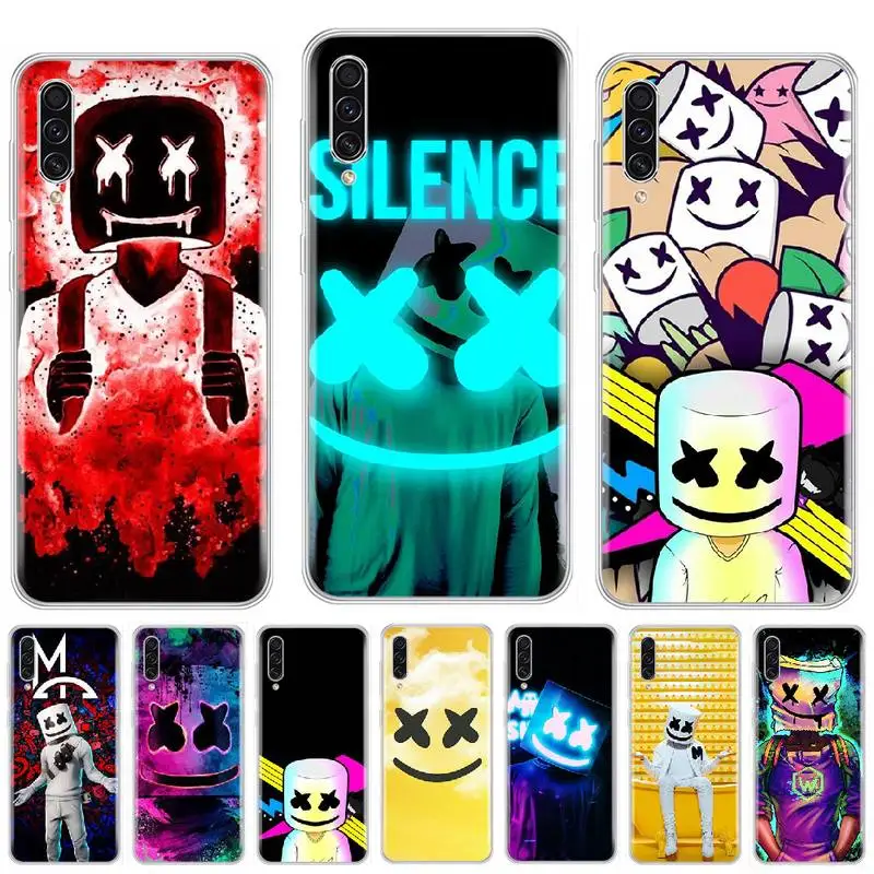 Милый чехол для телефона DJ marshmello Along Bling samsung galaxy A3 A5 A7 A10 A20 E A30 S A40 A50 A70 A71 A80 2017 2018 |
