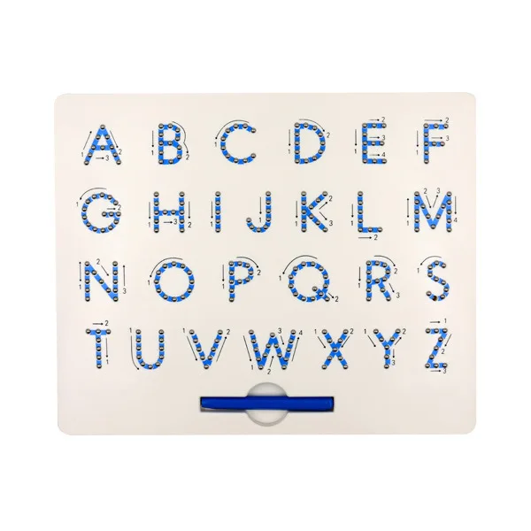 

New Style Uppercase Lettered Steel Ball Magnetic Drawing Board Children Magnetic Drawing Board