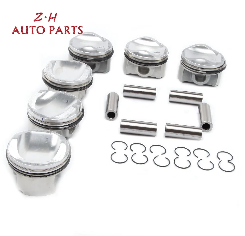 STD 84,51 мм поршневой 06E 107 066 DN& Набор поршневых колец 06E198151Q для Audi A4 B8 A6 Allroad A8 Q5 Q7 VW Touareg 3,0 T Pin 22 мм