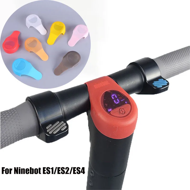 Scooter Dashboard Protection Cover for Ninebot Es1 Es2 Es4 Water Proof Silicone Cover Anti Scratch Electric Scooter Accessories scooter accessories,scooter protection cover