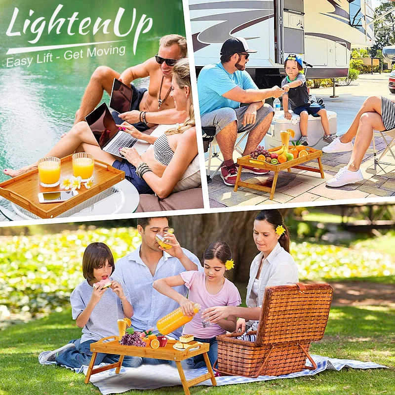 

Lighten Up Outdoor Tables