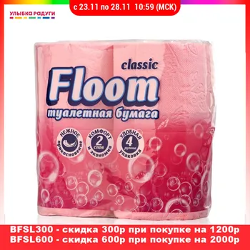 

Toilet Tissue Floom 3070606 Улыбка радуги ulybka radugi r-ulybka smile rainbow косметика Beauty Health Sanitary Paper Toilet Tissue