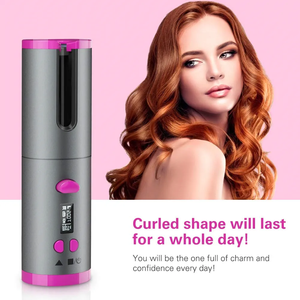 wireless curling iron