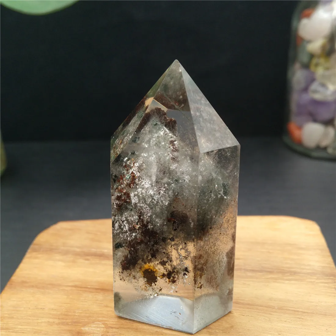 Phantom Himalaya Кристалл Камень Insland кристаллы Wicca Декор Кристальный Пьер Naturelle Cristaux натуральный целебный призрак Кварцевый Подарок