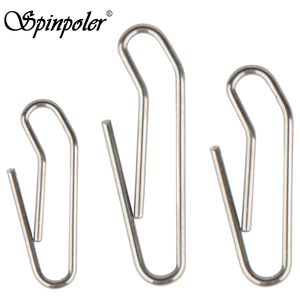 Spinpoler 100pcs Stainless Steel Pins For Round Lead Cheburashka