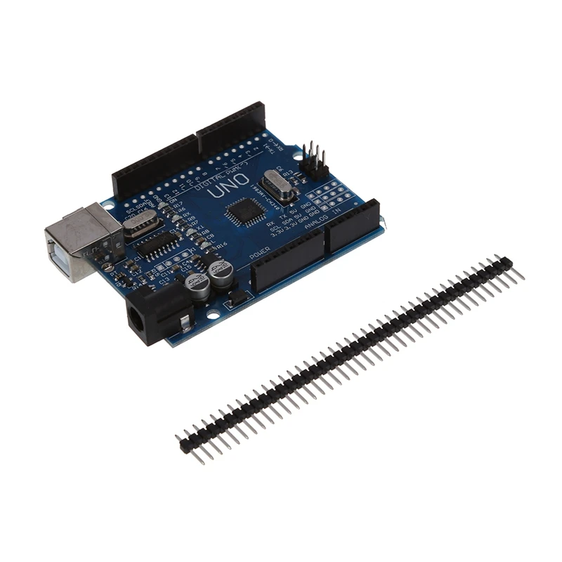 40 шт 20 см 2,54 мм Штекерная плата соединительный провод кабель для Arduino и Atmega328p CH340G UNO R3 плата+ USB кабель совместимый