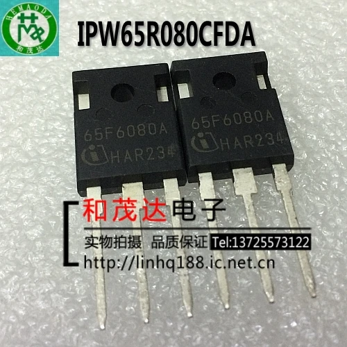 5 шт. IPW65R080CFD 65F6080 650